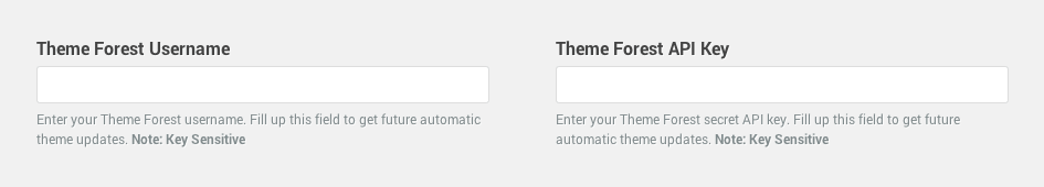 Theme Forest API Key
